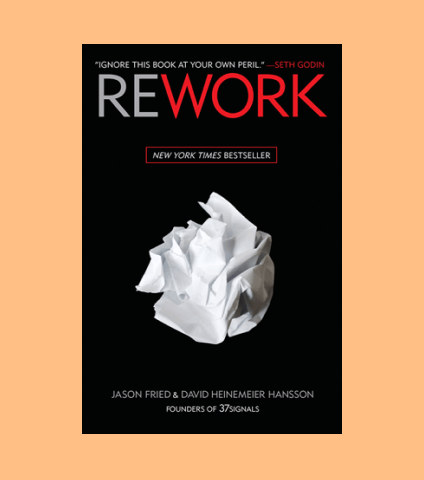 'Rework' book cover.