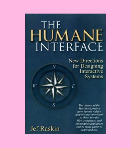 'The Humane Interface' book cover.